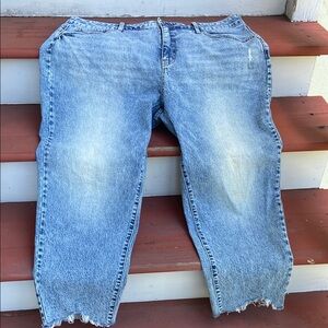 Blue Distressed Jeans